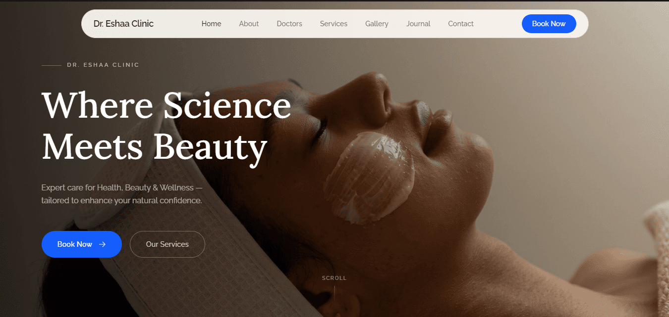 Dr. Eshaa Clinic project preview